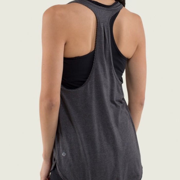 Lululemon 105 F Singlet in Heathered Dark Grey - Picture 3 of 9
